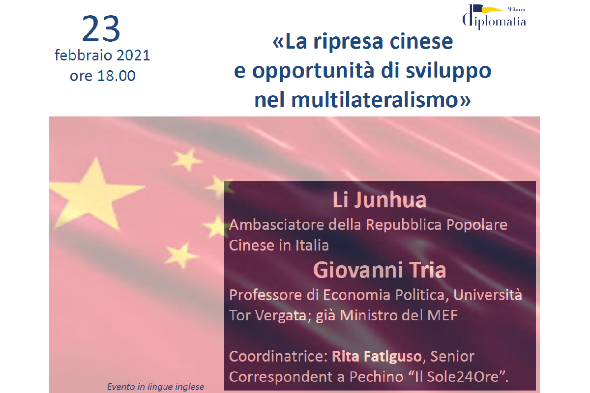 La ripresa cinese e opportunità di sviluppo nel multilateralismo