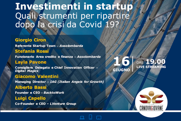 Investimenti in start up: quali strumenti per ripartire dopo la crisi da Covid-19?