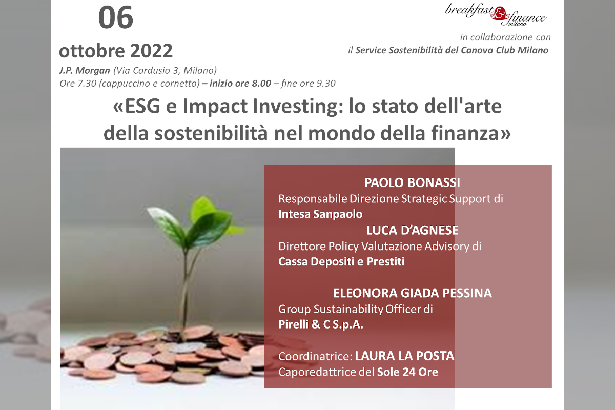 ESG e Impact Investing