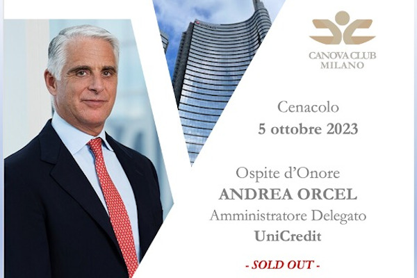 Canova Club Milano - Cenacolo con Andrea Orcel