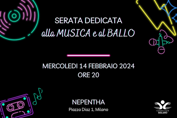 Serata dedicata alla Musica ed al Ballo