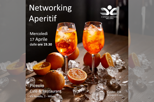 Canova Giovane Milano - Networking Aperitif