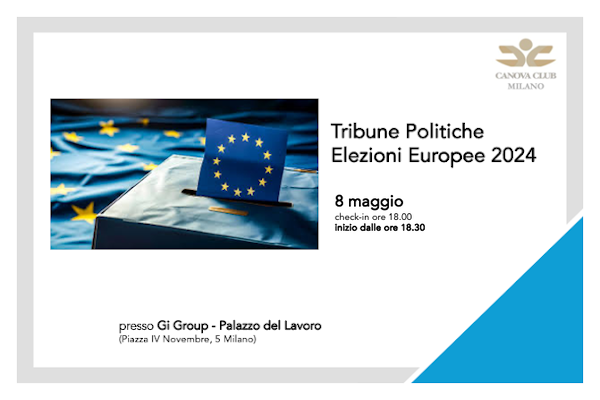 Tribune Politiche Canova Club Milano 8 maggio