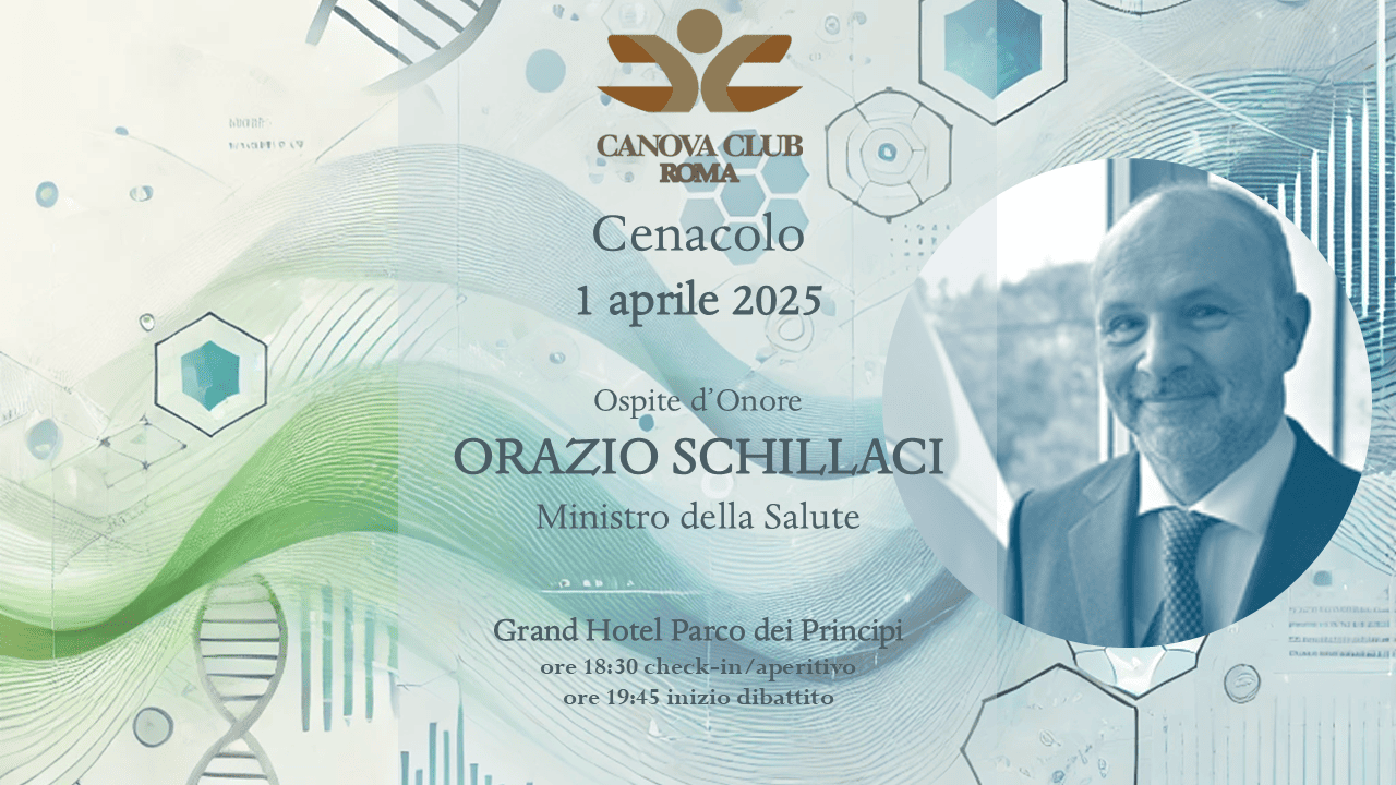 Cenacolo con Orazio Schillaci, Ministro della Salute