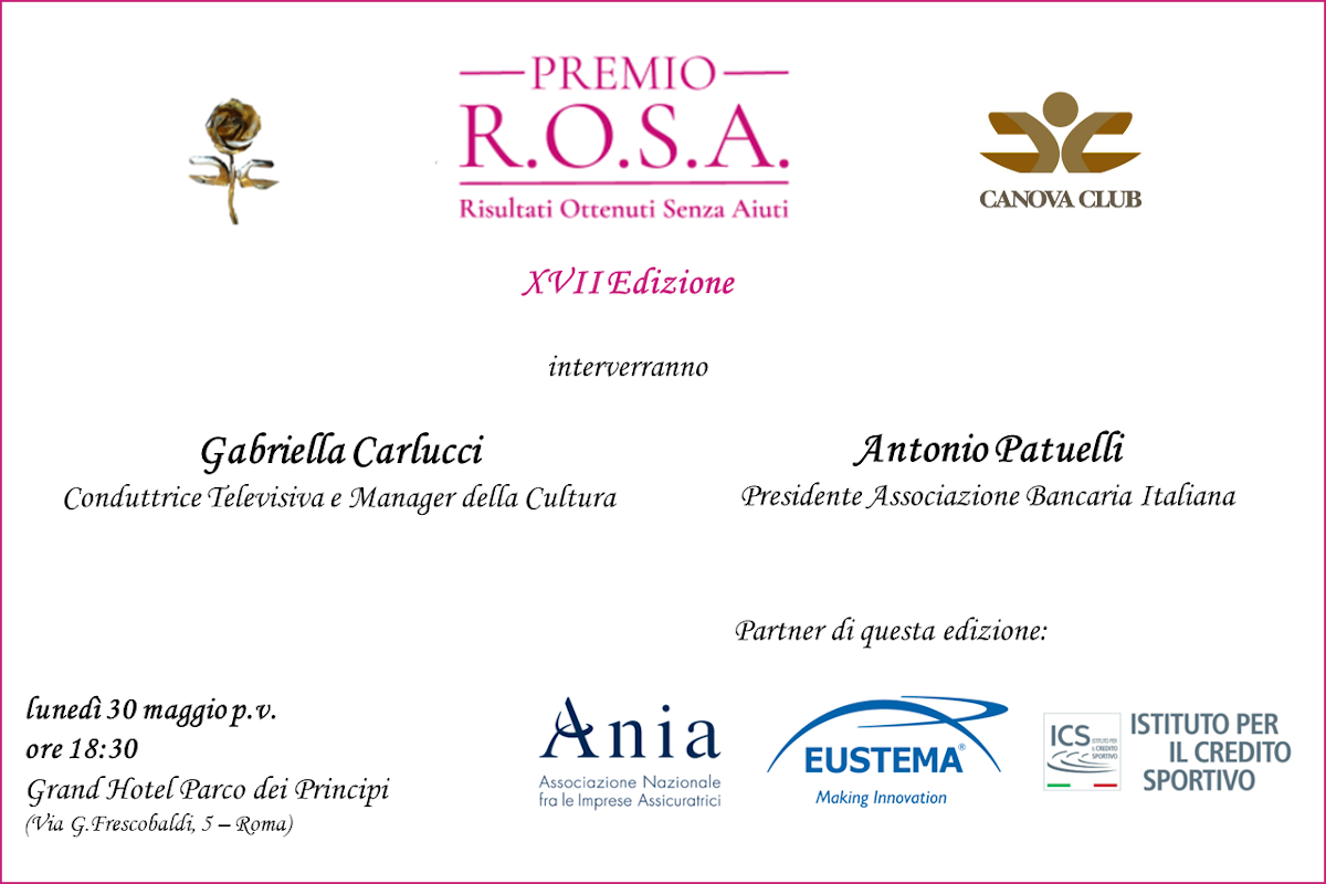 Premio R.O.S.A. Canova Club