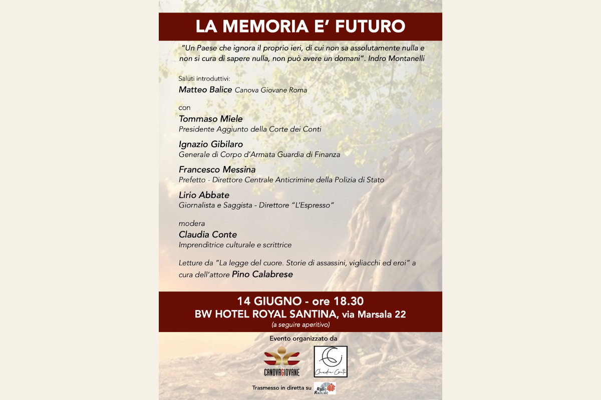 La memoria è futuro