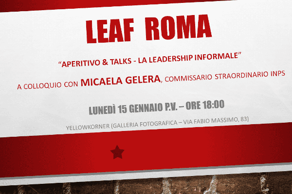 LeaF Roma - Aperitivo & Talks