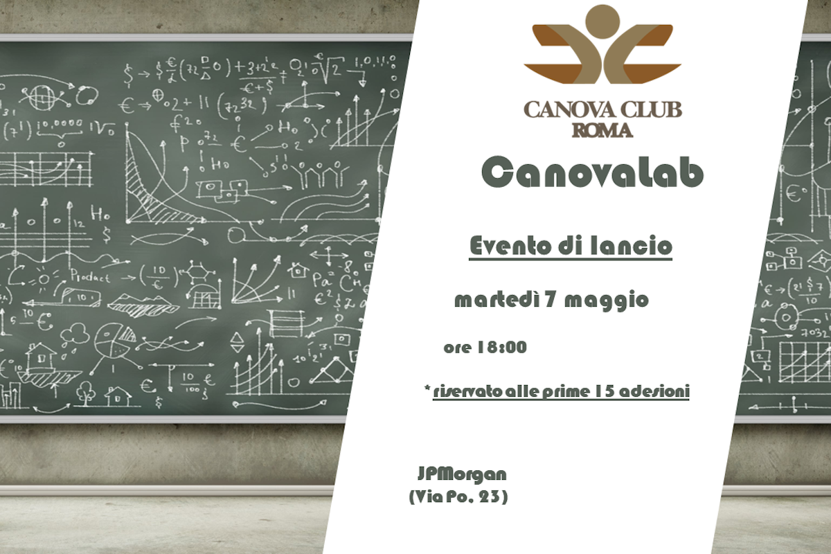 CanovaLab - Evento di lancio