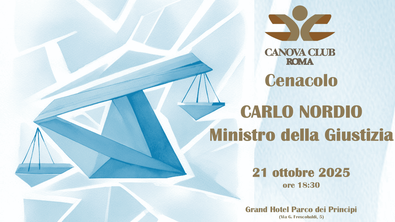 Cenacolo con CARLO NORDIO, Ministro della Giustizia