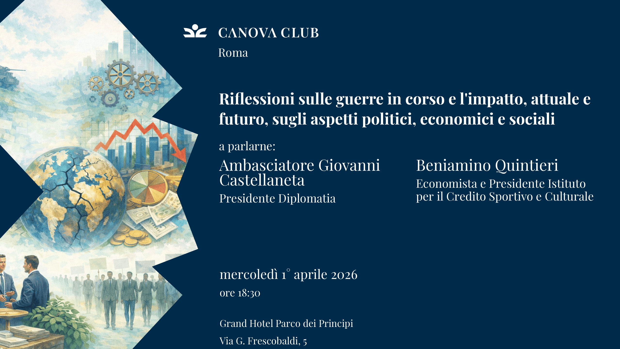 Riflessioni sulle guerre in corso e l'impatto, attuale e futuro, sugli aspetti politici, economici e sociali 